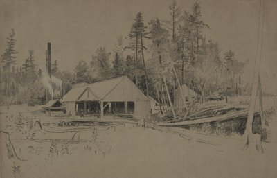 Fűrészmalom alkotó: Homer Dodge Martin