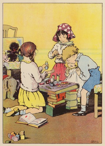 Üzlet (színes litográfia) alkotó: Honor Charlotte Appleton