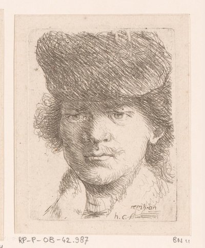Rembrandt portréja magas kalappal alkotó: Honoré Coussin