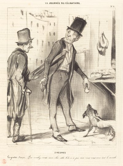 2 óra - Azor íze alkotó: Honoré Daumier