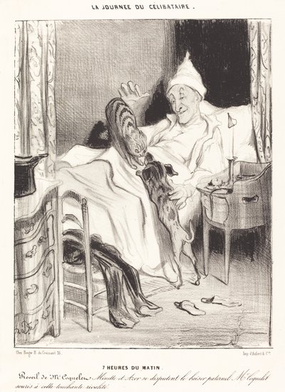 reggel 7 alkotó: Honoré Daumier