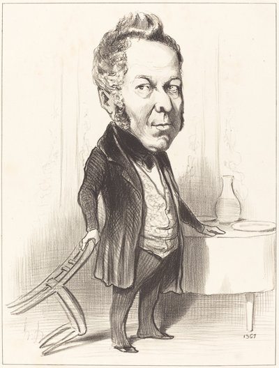 A.P.F. Deslongrais alkotó: Honoré Daumier