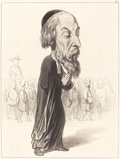 A. Fred. Pierre Comte de Falloux alkotó: Honoré Daumier