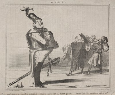 Aktualitások (71. sz.): Miért veszik el a pénzem... alkotó: Honoré Daumier