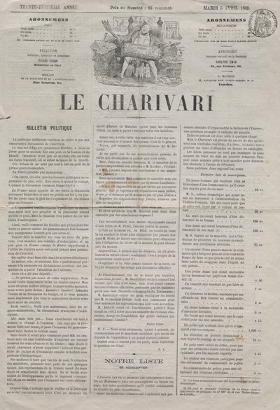 Aktualitások 64. sz.: A karcsúsodás nehézségei, 1869. alkotó: Honoré Daumier