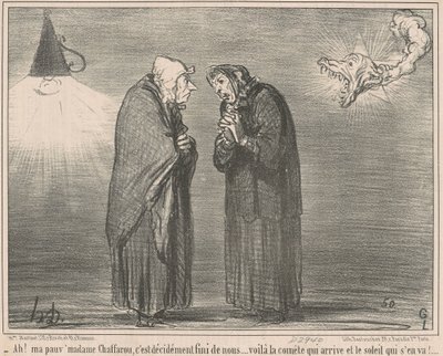 Ó! Mi az a Buffa, amíg titkosítanak... alkotó: Honoré Daumier