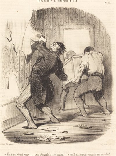 Ah! szabadságot adott... alkotó: Honoré Daumier
