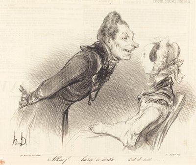 Gyerünk... baszd meg ezt a mestert... most azonnal... alkotó: Honoré Daumier