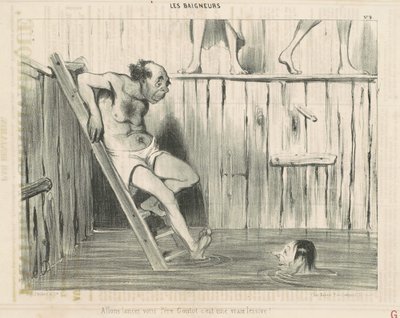 Gyerünk apa kóstolni... alkotó: Honoré Daumier