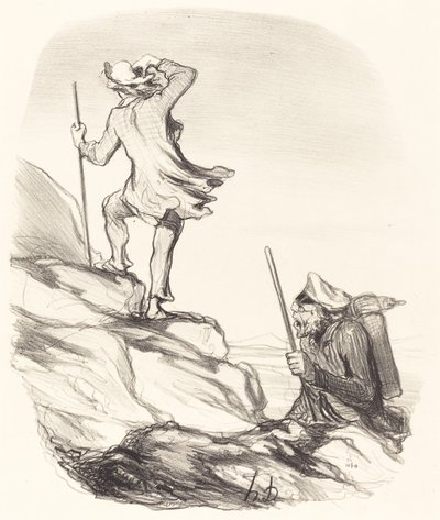 Látsz civilizált helyet... alkotó: Honoré Daumier