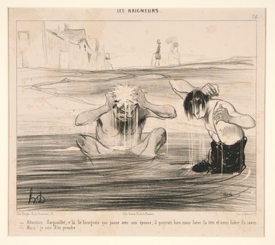 Figyelmeztetés, Gargoyle, v alkotó: Honoré Daumier