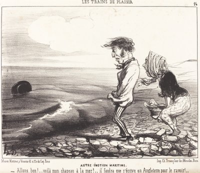 Egy másik tengeri érzelem alkotó: Honoré Daumier