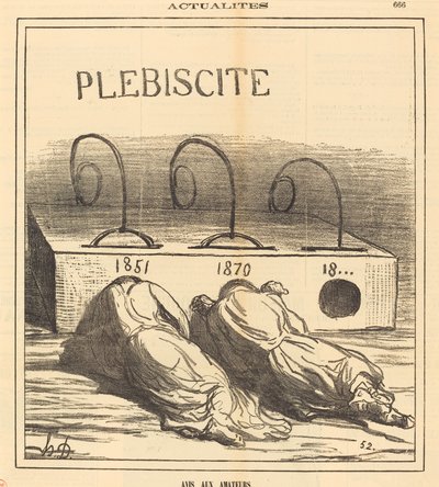 Figyelmeztetés amatőrök számára alkotó: Honoré Daumier