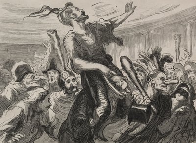 Operabál: éljenek a lángok alkotó: Honoré Daumier