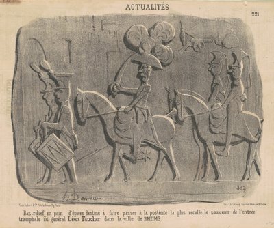 Mézeskalács dombormű... alkotó: Honoré Daumier