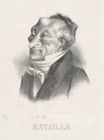 Csata (Alex. Simon Pataille) alkotó: Honoré Daumier