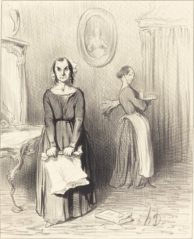 Ez a Journal szánalmasnak találja a munkámat... alkotó: Honoré Daumier
