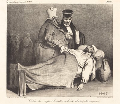 Ezt kiszabadíthatjuk! (Ezt kiszabadíthatjuk! Már nem veszélyes!) alkotó: Honoré Daumier