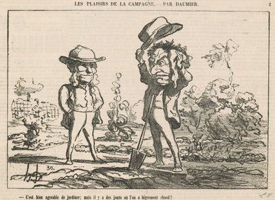 Jó kertészkedni alkotó: Honoré Daumier