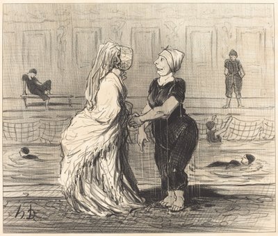 Kedves bárónő, gratulálok... alkotó: Honoré Daumier