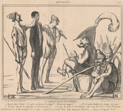 Pálcás Bizottság alkotó: Honoré Daumier