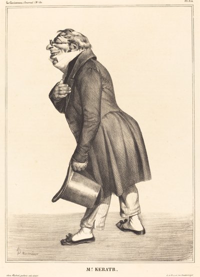 Keratry grófja alkotó: Honoré Daumier
