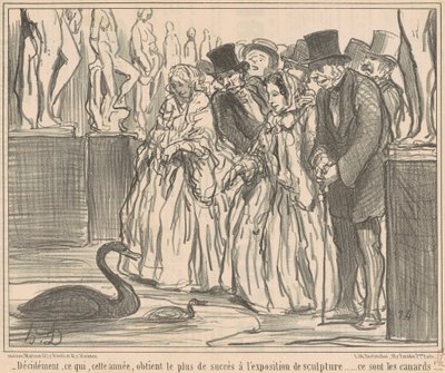 Egyértelmű, hogy mi lesz idén... alkotó: Honoré Daumier