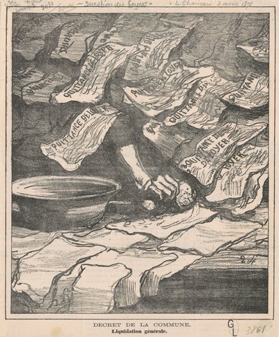 községi rendelet alkotó: Honoré Daumier