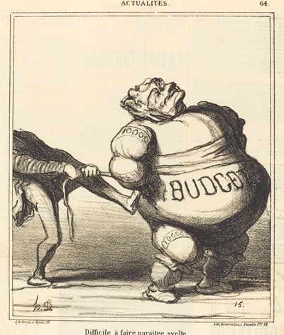 Nehéz karcsúnak látszani alkotó: Honoré Daumier