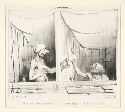 Mondja, Coquardeau atya, elég friss alkotó: Honoré Daumier