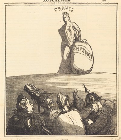 Már felvették! alkotó: Honoré Daumier