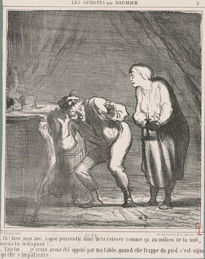 Hé! Nos... barátom, mire gondolsz? ... alkotó: Honoré Daumier