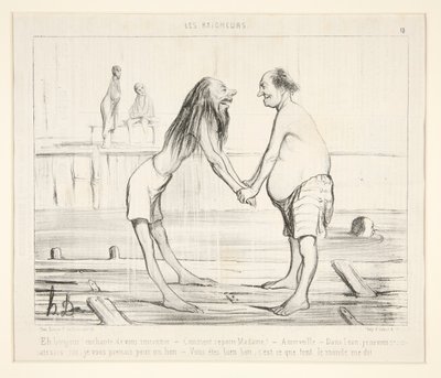 Hé, Heló! örvendek alkotó: Honoré Daumier