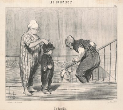 Családdal alkotó: Honoré Daumier