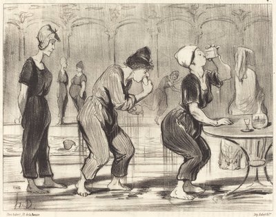 Két merülés között alkotó: Honoré Daumier