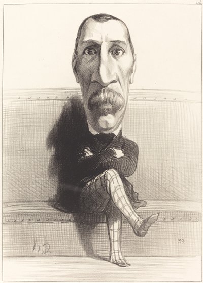 Minket. Isidore Buvignier alkotó: Honoré Daumier