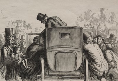 Univerzális kiállítás: A külföldi minden lehetőséget megtalál, hogy visszatérjen szállodájába alkotó: Honoré Daumier