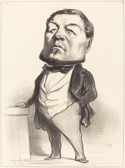 F. J. Ducoux alkotó: Honoré Daumier