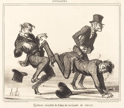 Sajnálatos eredmény... lóhús alkotó: Honoré Daumier
