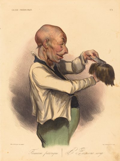 híres paróka alkotó: Honoré Daumier