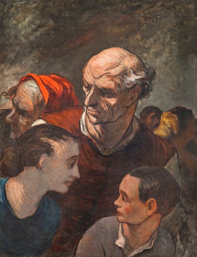 Család a Barikádokon alkotó: Honoré Daumier