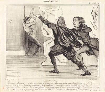 Drámai bohózat alkotó: Honoré Daumier