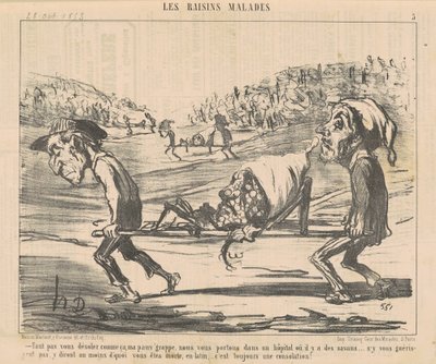 Ne keseredj el így... alkotó: Honoré Daumier