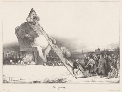 Gargantua alkotó: Honoré Daumier