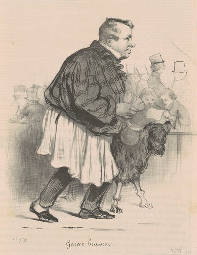 Brewer Boy... alkotó: Honoré Daumier