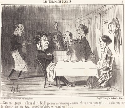 Fiú!... fiú!... gyerünk, eldőlt... alkotó: Honoré Daumier