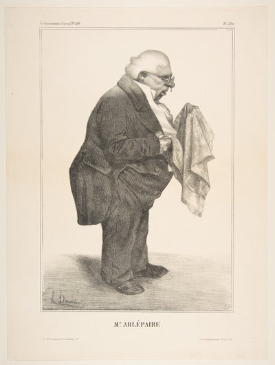 Harlé Père, megjelent a La Caricature sz. 136., 1833. június 5., 1833. június 5. alkotó: Honoré Daumier