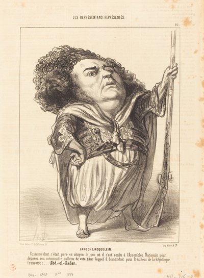 Henri de Larochejacquelein alkotó: Honoré Daumier