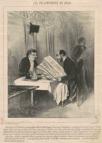 Tegnap a rue Saint-Honoréban... egy öregember alkotó: Honoré Daumier