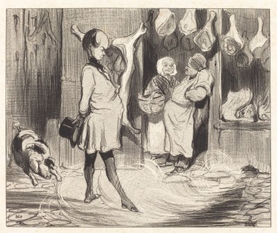 Egy nagyszerű költő utazási benyomásai alkotó: Honoré Daumier
